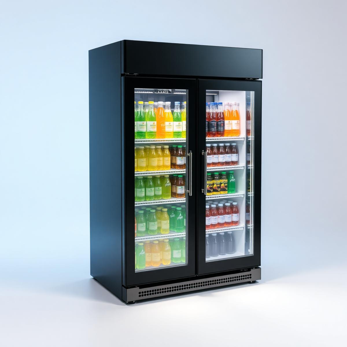 Double-door merchandisers